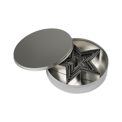 Stjerne Udstikkersæt 9 stk. Stjerne Udstikkersæt 9 stk.