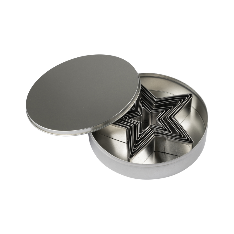 Stjerne Udstikkersæt 9 stk. Stjerne Udstikkersæt 9 stk.