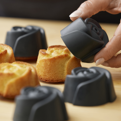 Rose Muffinform 6 stk. Rose Muffinform 6 stk.