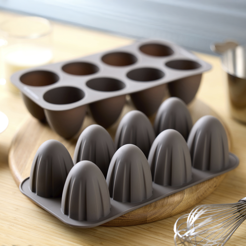 Kuppel Flødebolleform 8 stk.