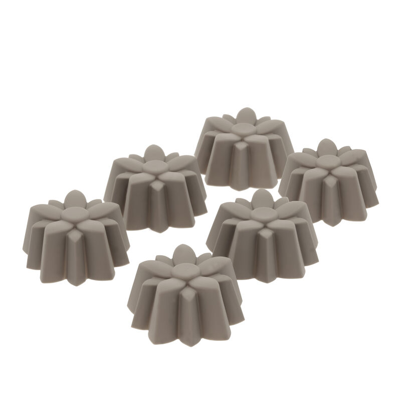 Blomst Muffinform 6 stk.