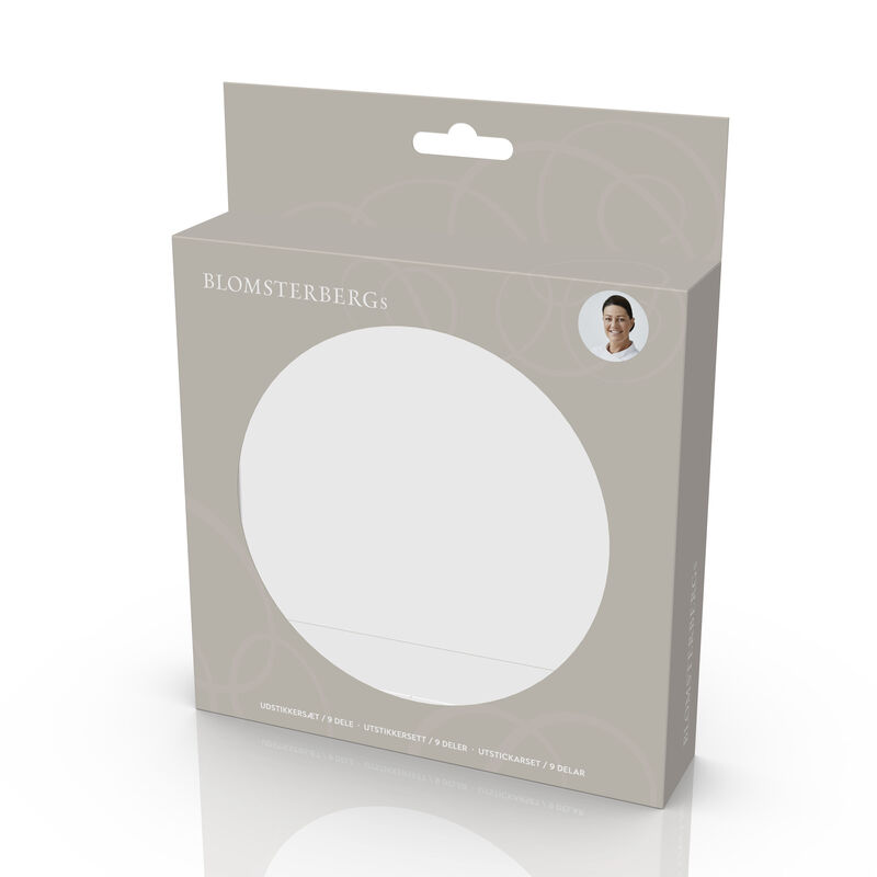 Rund Udstikkersæt 9 stk.