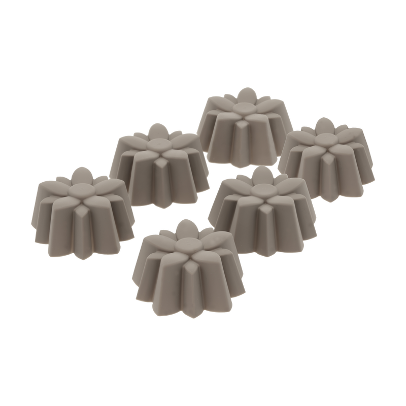 Blomst Muffinform 6 stk.