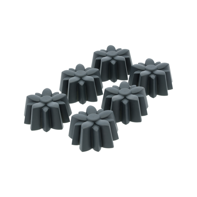 Blomst Muffinform 6 stk.