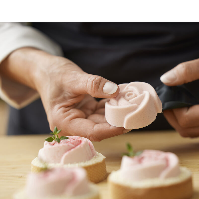 Rose Muffinform 6 stk.