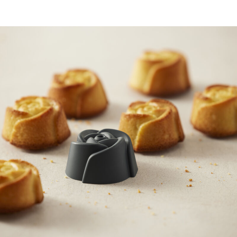 Rose Muffinform 6 stk.