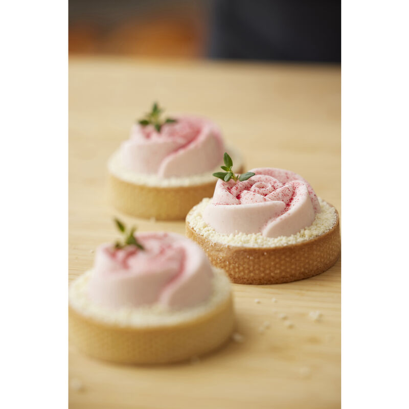 Rose Muffinform 6 stk.