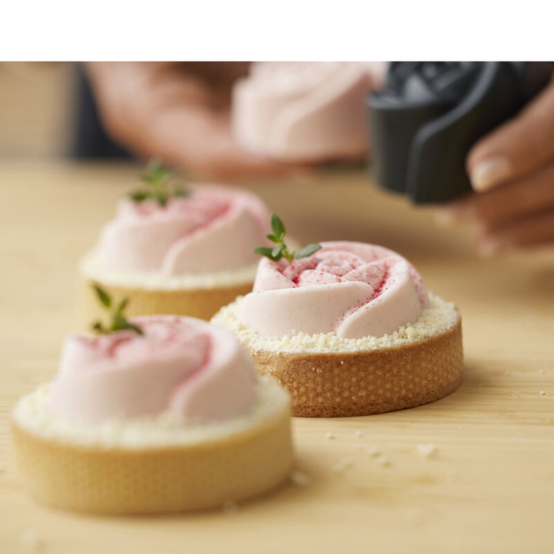 Rose Muffinform 6 stk.