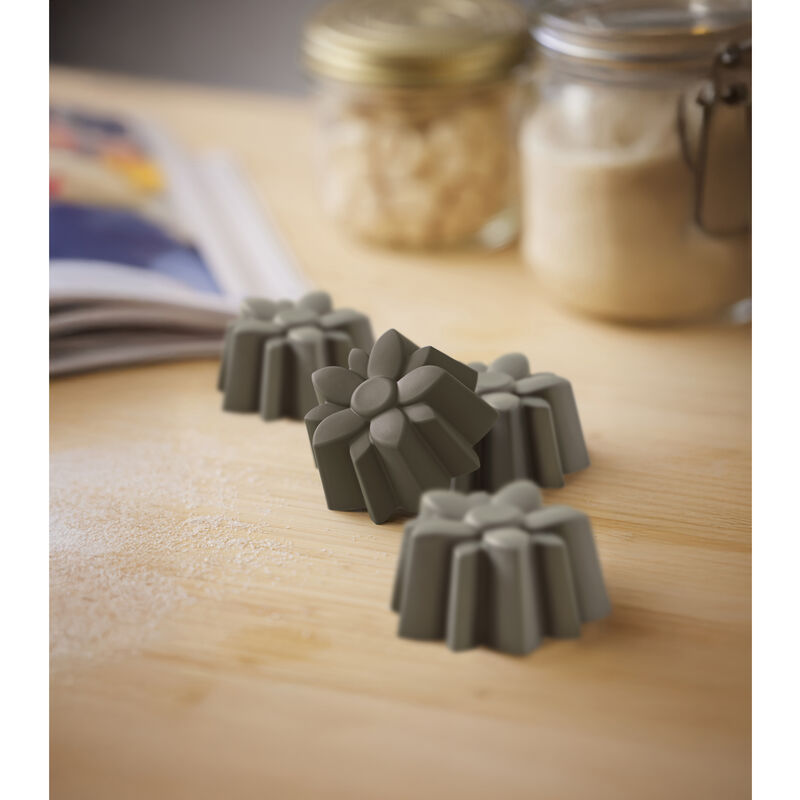 Blomst Muffinform 6 stk.