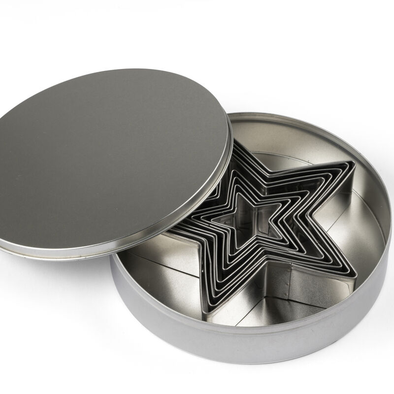 Stjerne Udstikkersæt 9 stk. Stjerne Udstikkersæt 9 stk.