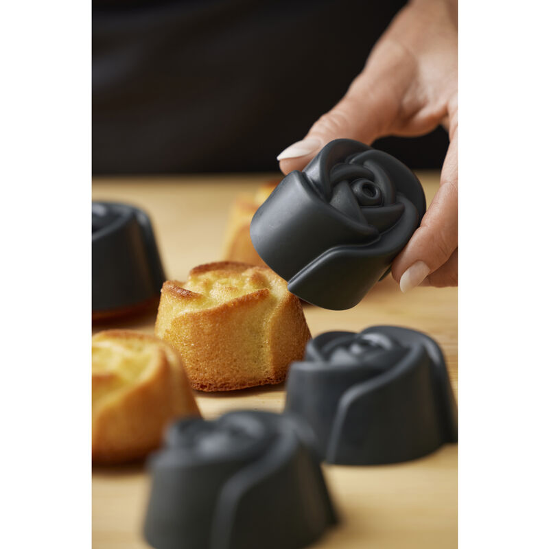 Rose Muffinform 6 stk.