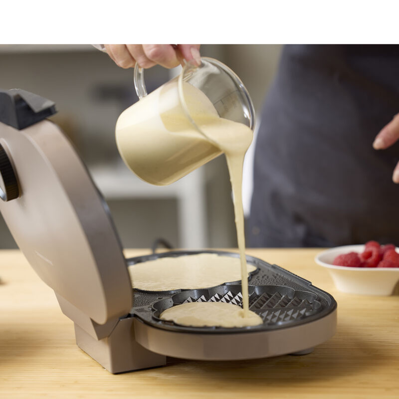 Dobbelt vaffeljern 1600 watt