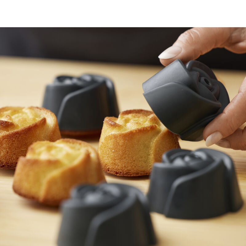 Rose Muffinform 6 stk.