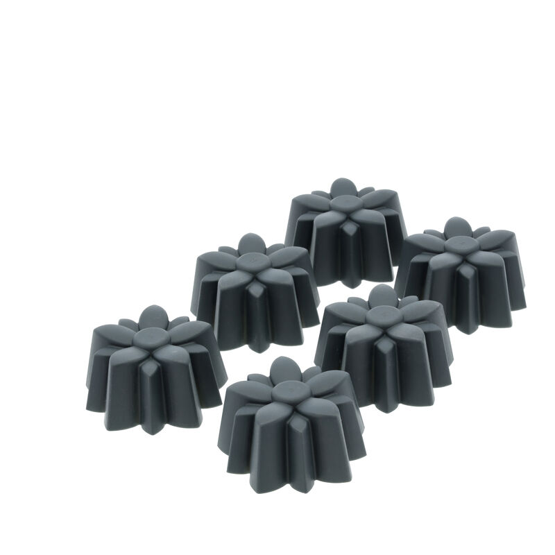 Blomst Muffinform 6 stk.